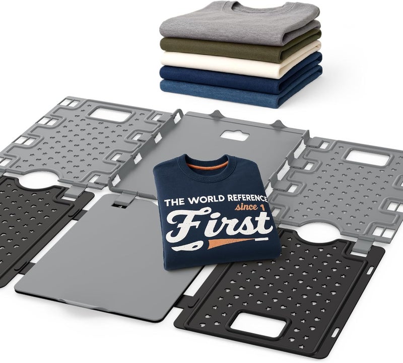 BOXLEGEND Shirt Folder Board for Clothes Storage, Tshirt Organizer in Closet Organizers, Laundry Folding Board Designed Suitable for Thin T-Shirts as Well as Thick Autumn and Winter Clothes - Image 1